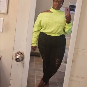 Neon Green Sweater